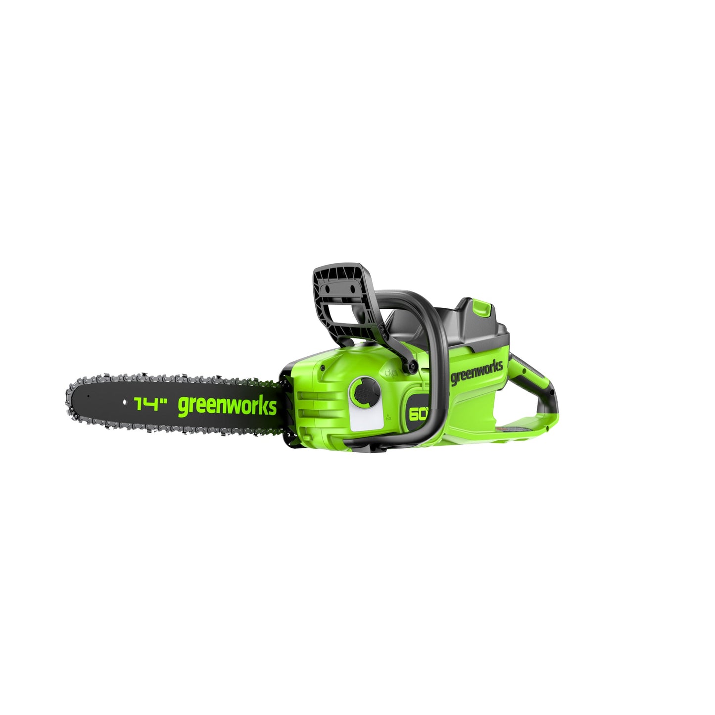 60V 14" Cordless Battery 1.2kW Chainsaw w/ 2.5Ah Battery and 3A Charger