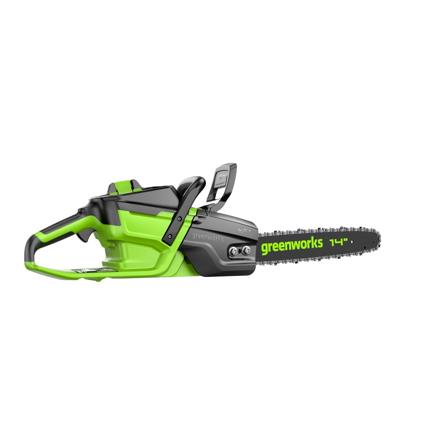 60V 14" Cordless Battery 1.2kW Chainsaw w/ 2.5Ah Battery and 3A Charger