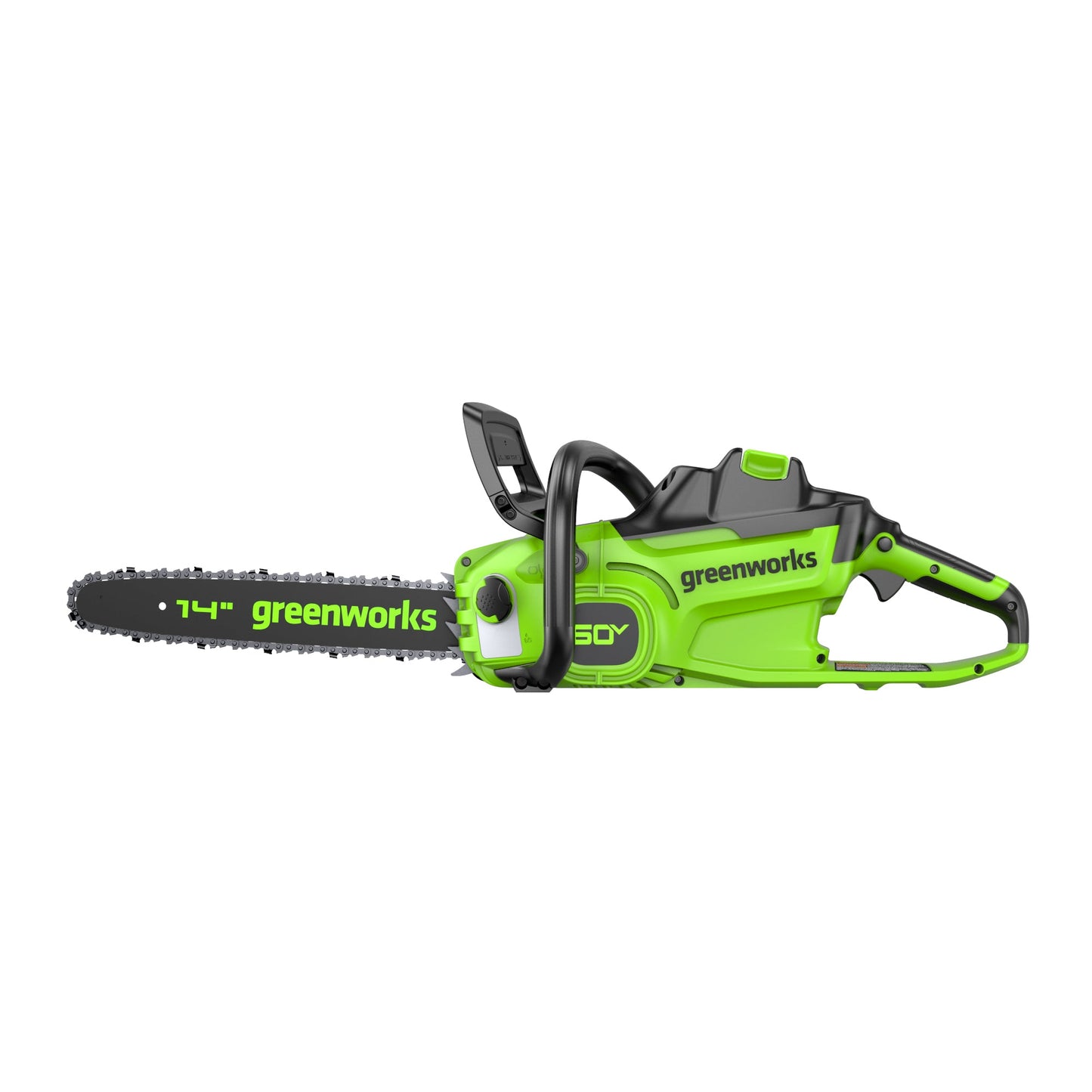 60V 14" Cordless Battery 1.2kW Chainsaw w/ 2.5Ah Battery and 3A Charger