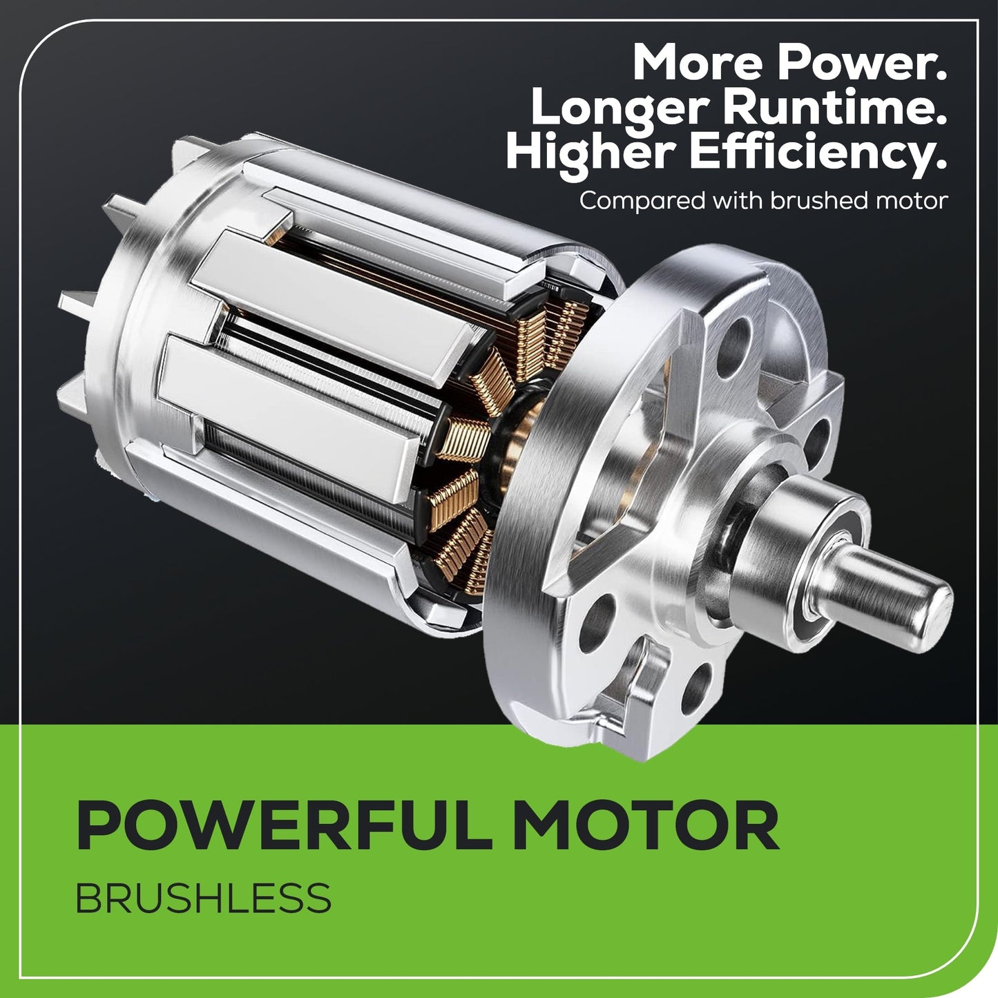 24V Cordless Battery Brushless 1/2" 310 in/lbs Drill / Driver w/ (1) 2.0Ah Battery & Charger