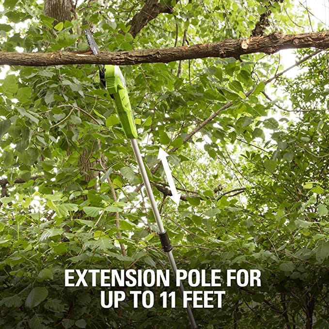 80V 10" Gen2 Cordless Battery Pole Saw w/ 2.0 Ah Battery & Rapid Charger