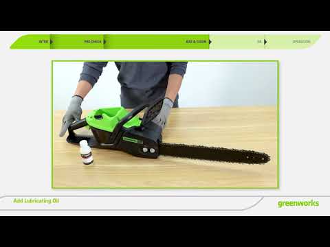 80V 18" Cordless Battery 2.5kW Chainsaw w/ 4.0Ah Battery & Rapid Charger