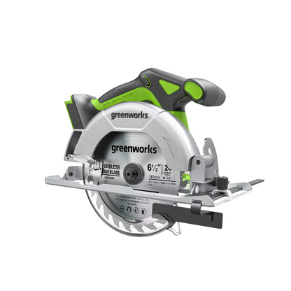 24V 6.5" Cordless Battery Brushless Circular Saw (Tool Only)