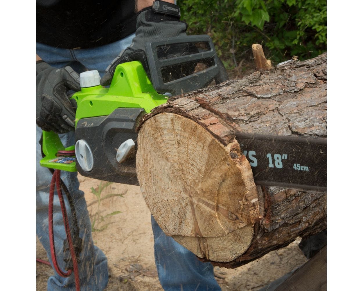14.5 Amp 18" Corded Chainsaw
