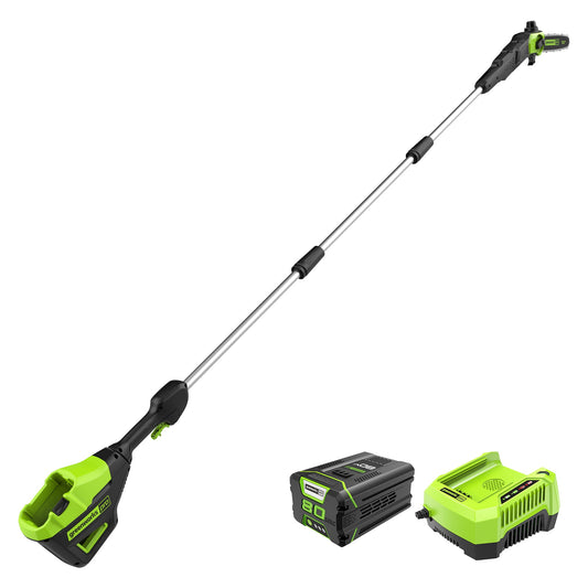 80V 10" Gen2 Cordless Battery Pole Saw w/ 2.0 Ah Battery & Rapid Charger