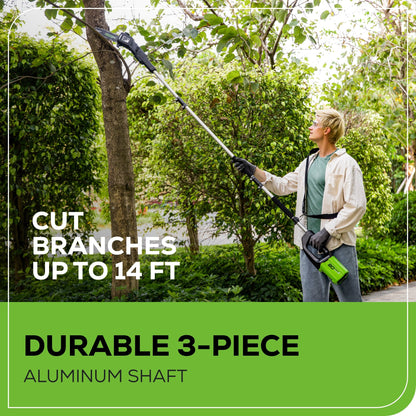 80V 10" Cordless Battery Pole Saw (Tool Only)